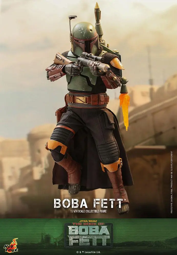 Star Wars: The Book of Boba Fett Action Figure 1/6 Boba Fett 30 cm product photo