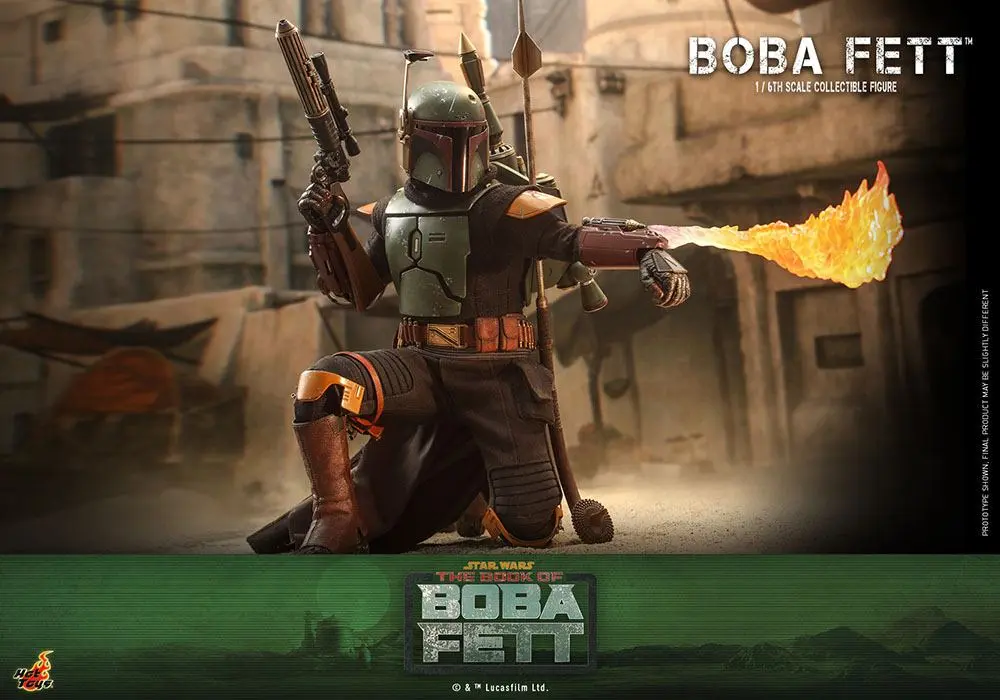 Star Wars: The Book of Boba Fett Action Figure 1/6 Boba Fett 30 cm product photo