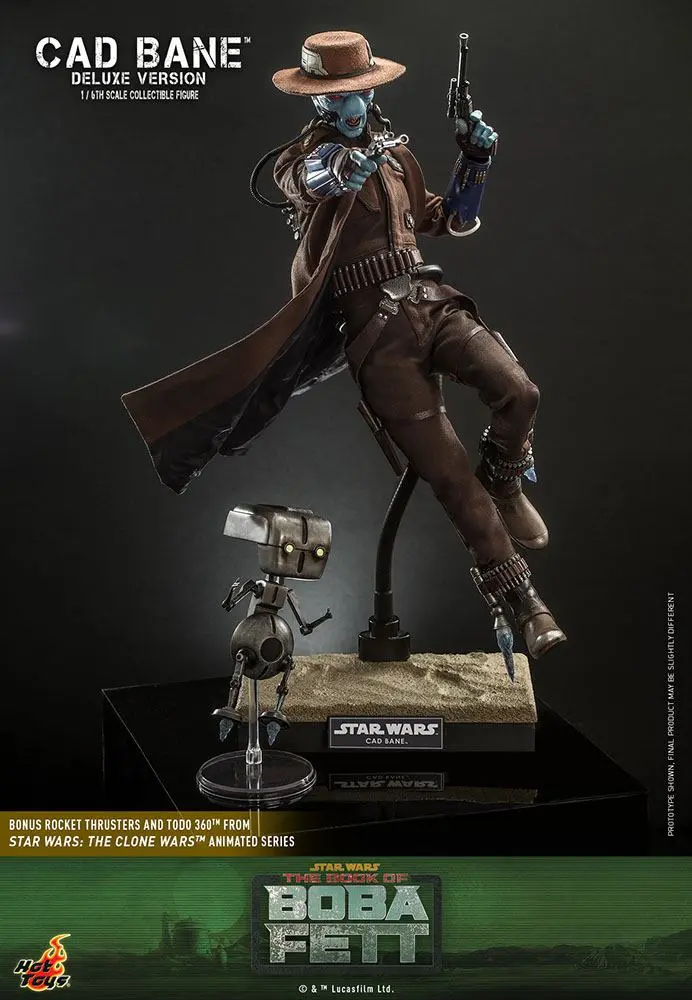 Star Wars: The Book of Boba Fett Action Figure 1/6 Cad Bane (Deluxe Version) 34 cm product photo