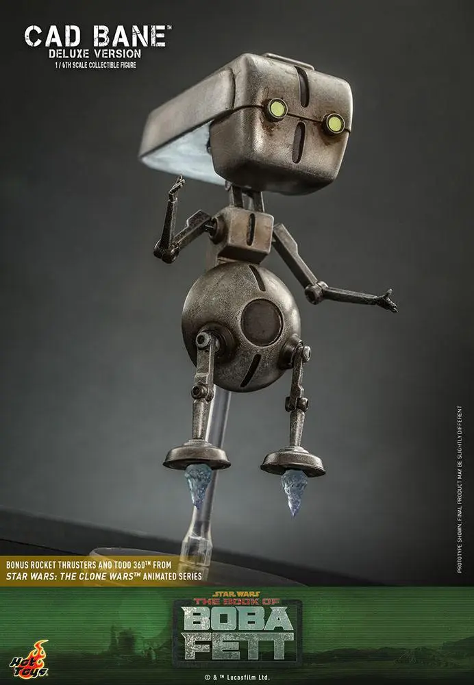 Star Wars: The Book of Boba Fett Action Figure 1/6 Cad Bane (Deluxe Version) 34 cm product photo