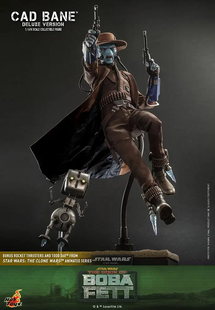 Star Wars: The Book of Boba Fett Action Figure 1/6 Cad Bane (Deluxe Version) 34 cm product photo