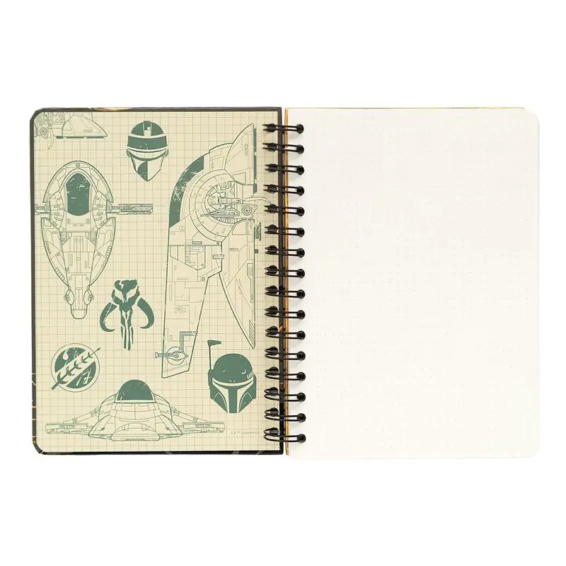 Star Wars The Book of Boba Fett A5 notebook product photo