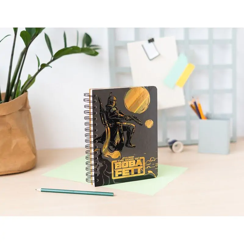 Star Wars The Book of Boba Fett A5 notebook product photo