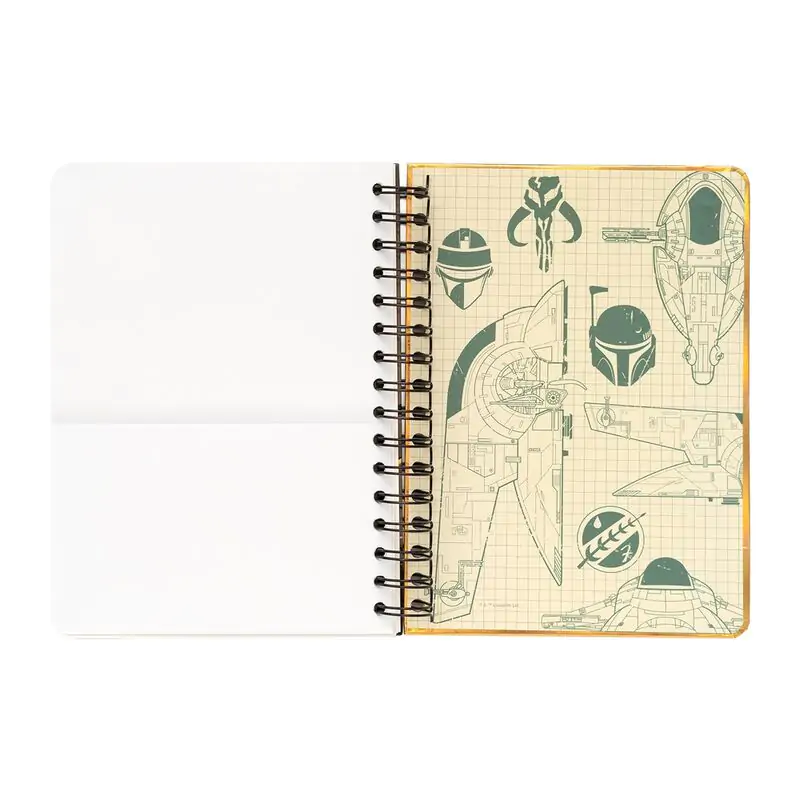 Star Wars The Book of Boba Fett A5 notebook product photo