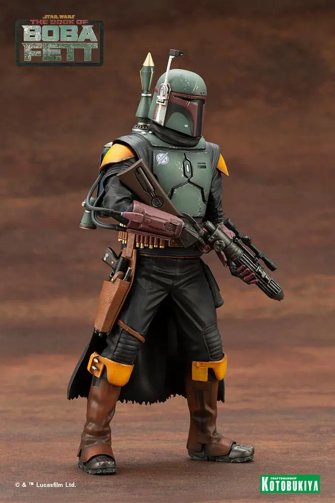 Star Wars: The Book of Boba Fett ARTFX+ PVC Statue 1/10 Boba Fett 18 cm termékfotó