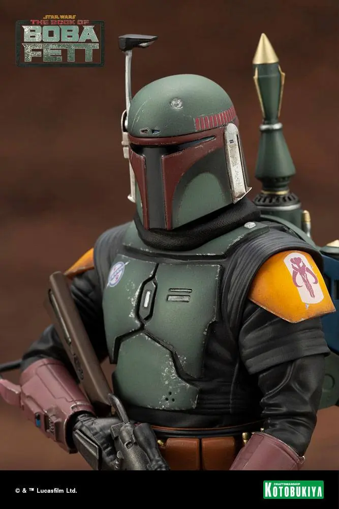 Star Wars: The Book of Boba Fett ARTFX+ PVC Statue 1/10 Boba Fett 18 cm termékfotó