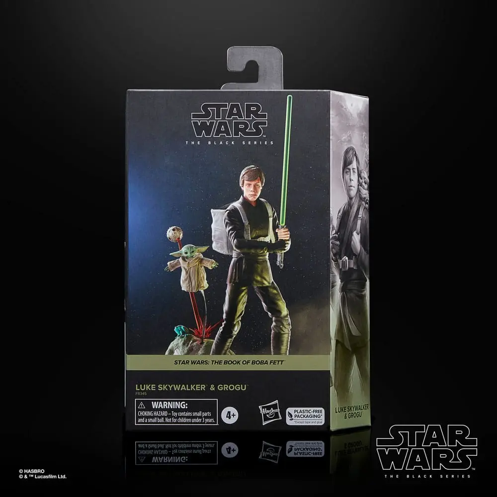 Star Wars: The Book of Boba Fett Black Series Action Figure 2-Pack Luke Skywalker & Grogu 15 cm product photo