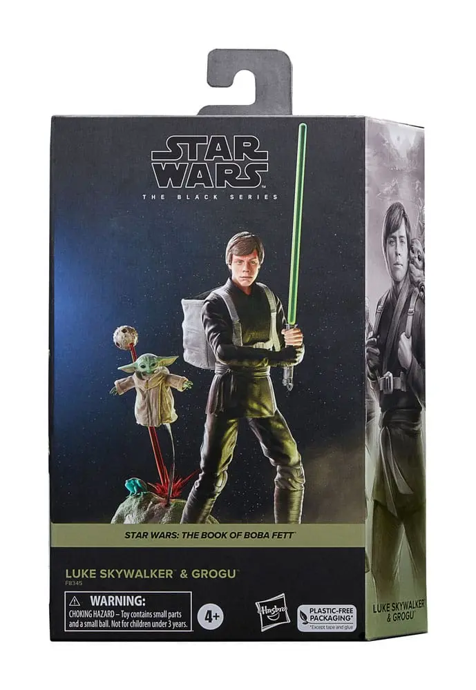 Star Wars: The Book of Boba Fett Black Series Action Figure 2-Pack Luke Skywalker & Grogu 15 cm termékfotó