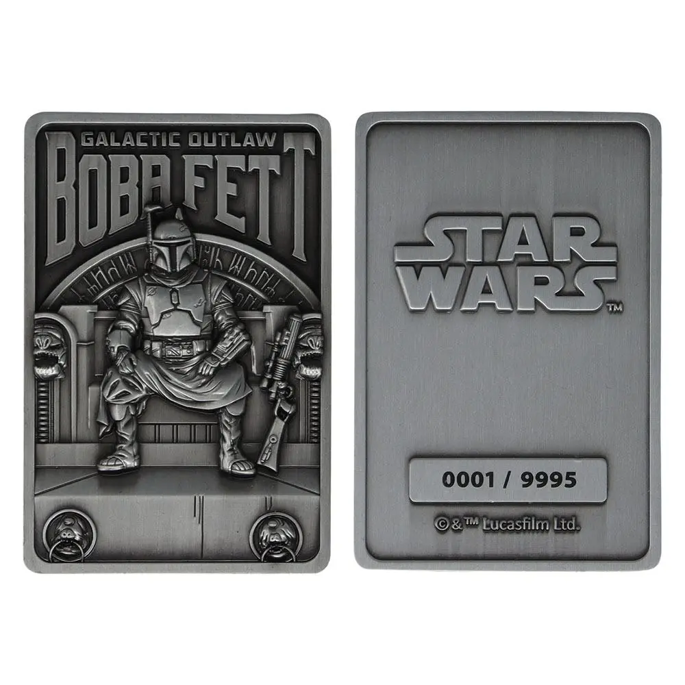 Star Wars The Book of Boba Fett Iconic Scene Collection Limited Edition Ingot product photo