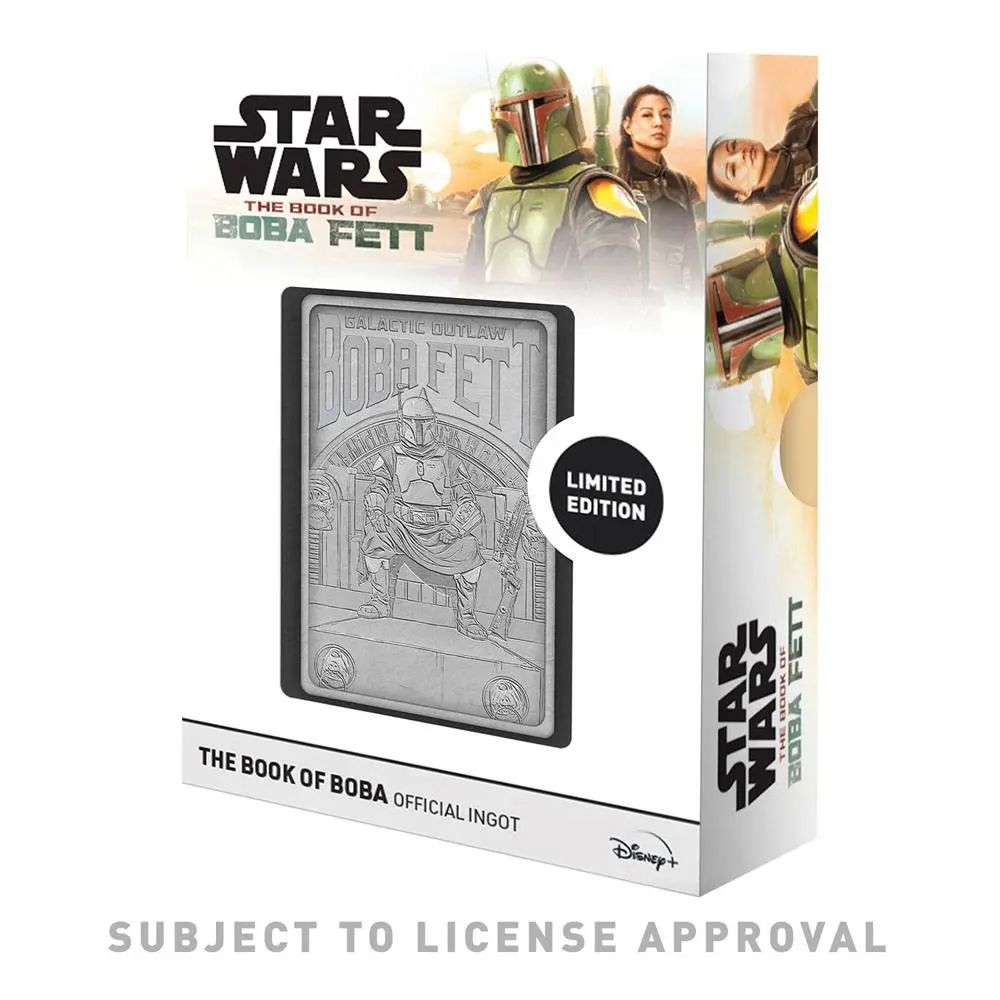 Star Wars The Book of Boba Fett Iconic Scene Collection Limited Edition Ingot product photo