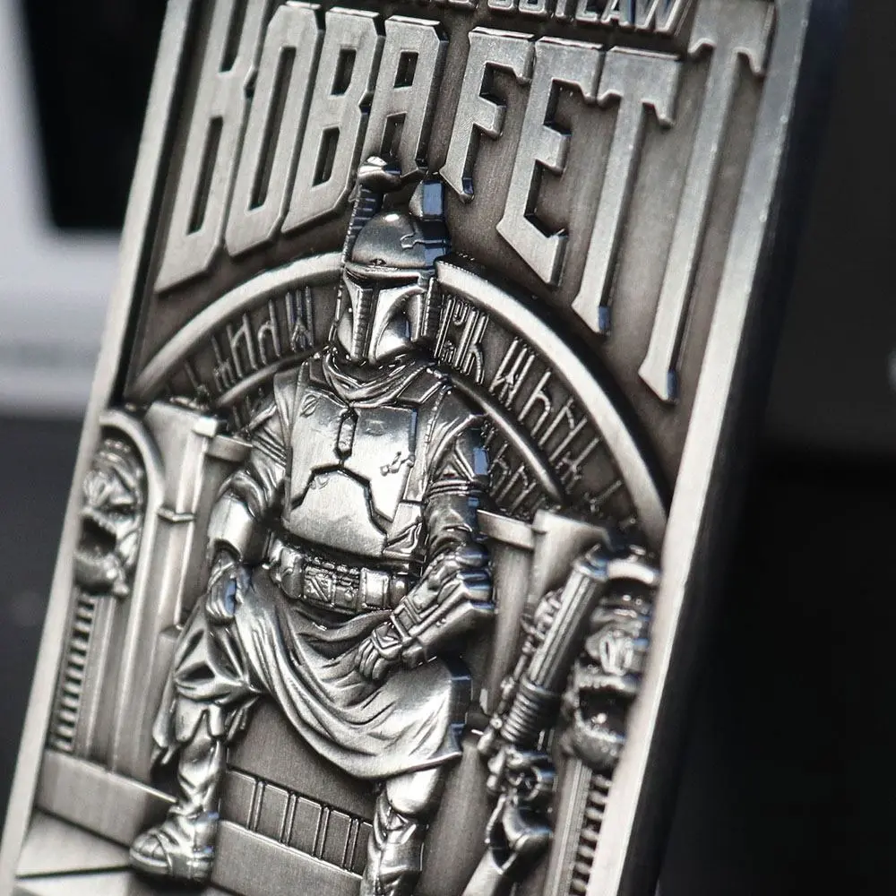 Star Wars The Book of Boba Fett Iconic Scene Collection Limited Edition Ingot product photo