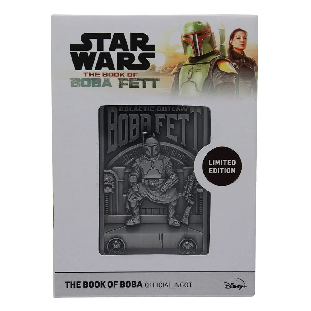 Star Wars The Book of Boba Fett Iconic Scene Collection Limited Edition Ingot product photo