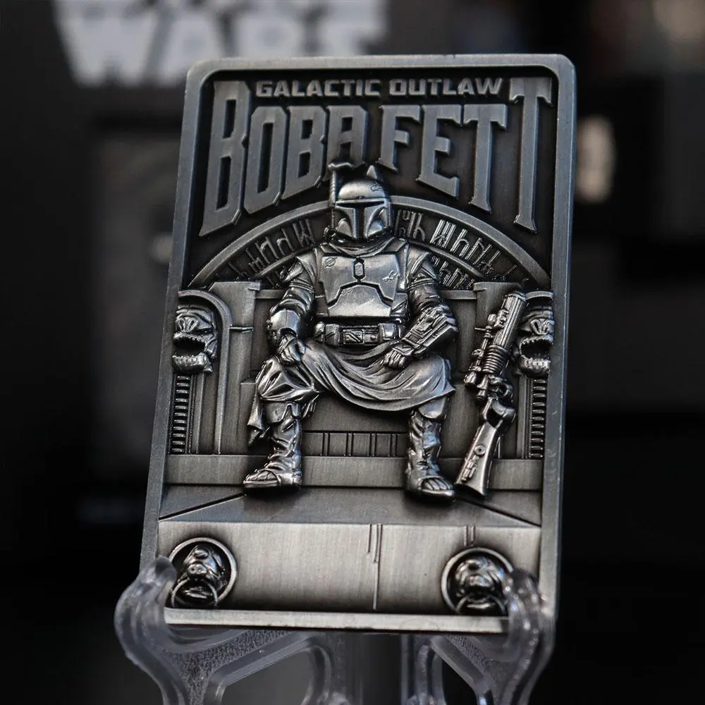 Star Wars The Book of Boba Fett Iconic Scene Collection Limited Edition Ingot product photo