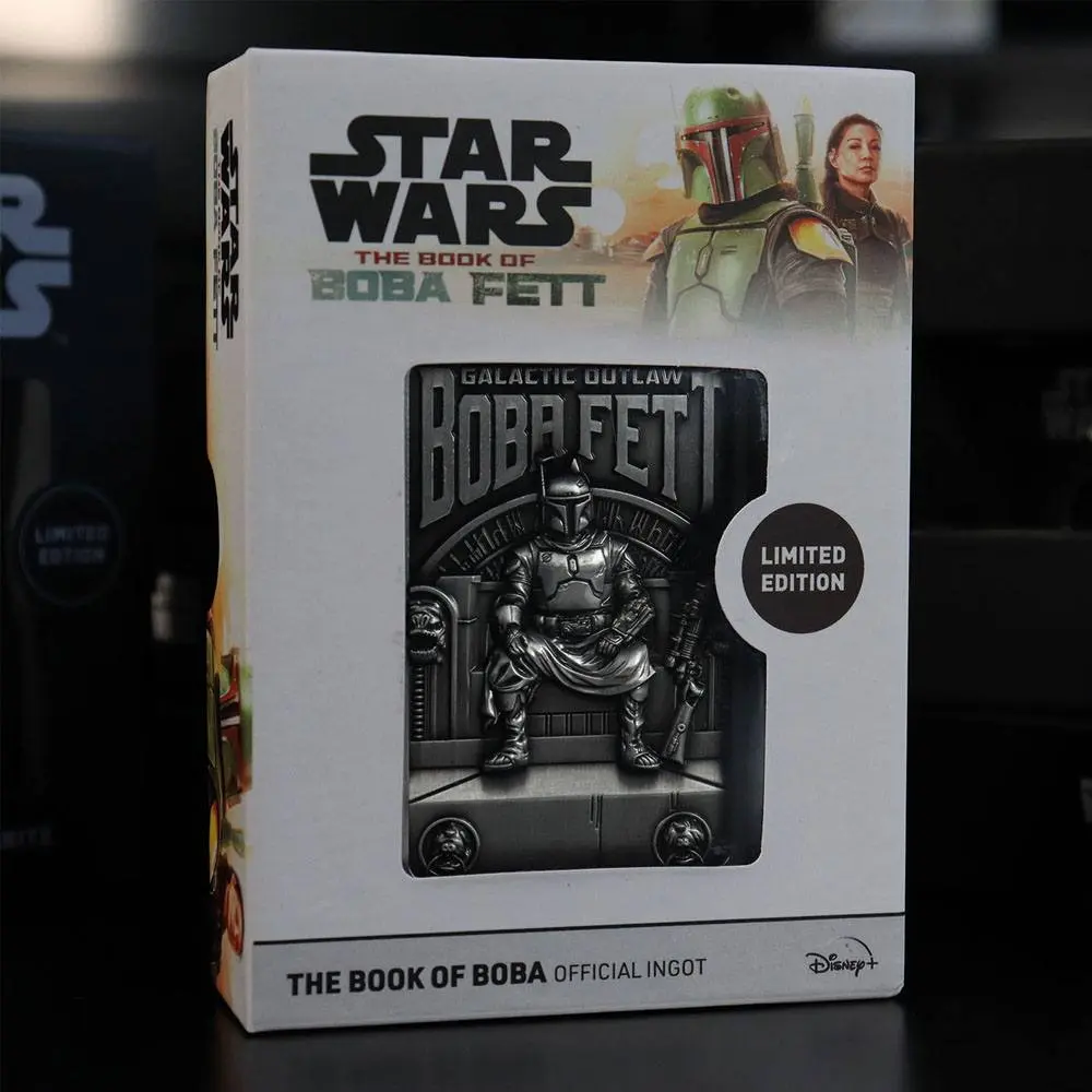 Star Wars The Book of Boba Fett Iconic Scene Collection Limited Edition Ingot product photo