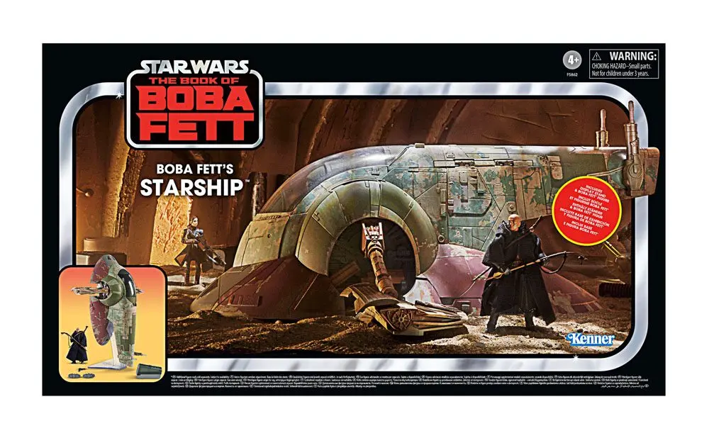 Star Wars: The Book of Boba Fett The Vintage Collection Vehicle Boba Fett's Starship product photo