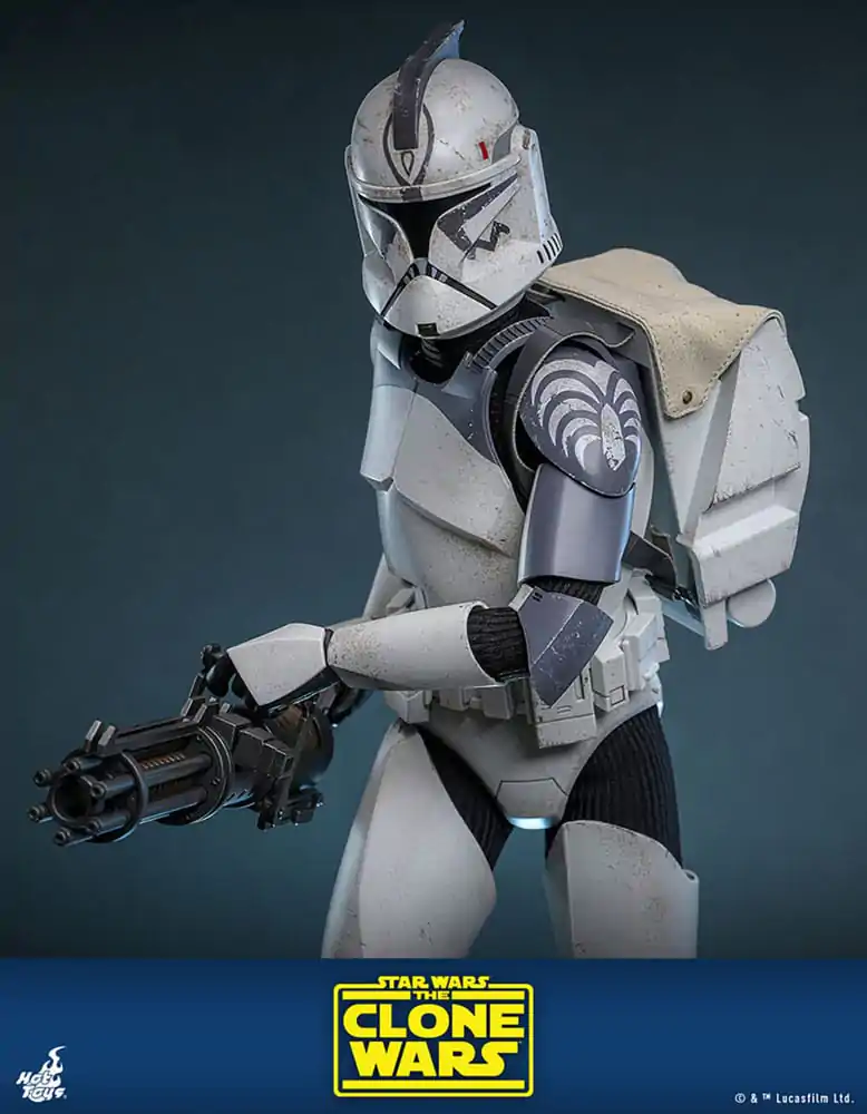 Star Wars The Clone Wars Action Figure 1/6 104th Battalion Wolfpack Clone Trooper Deluxe Version 30 cm product photo