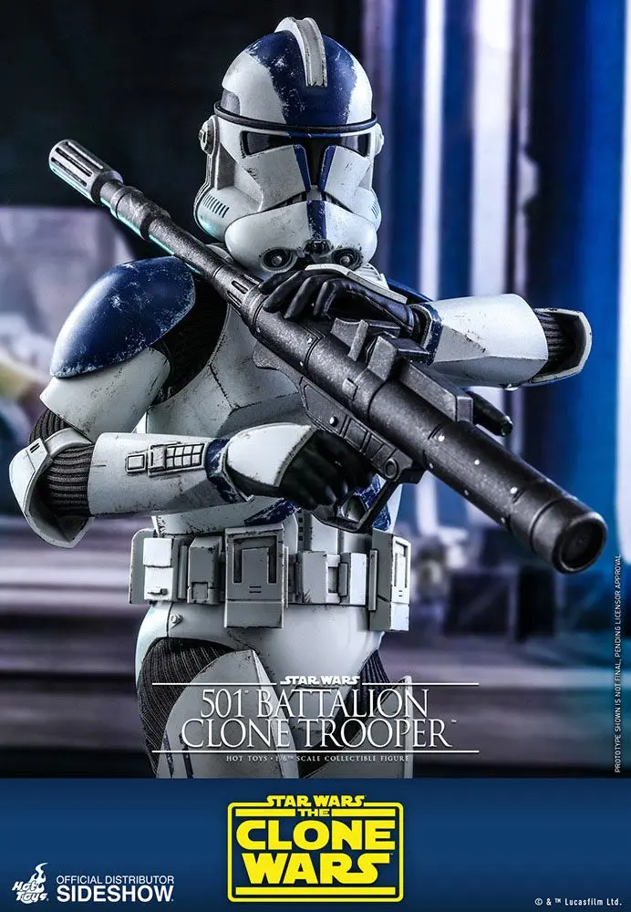 Star Wars The Clone Wars Action Figure 1/6 501st Battalion Clone Trooper 30 cm product photo
