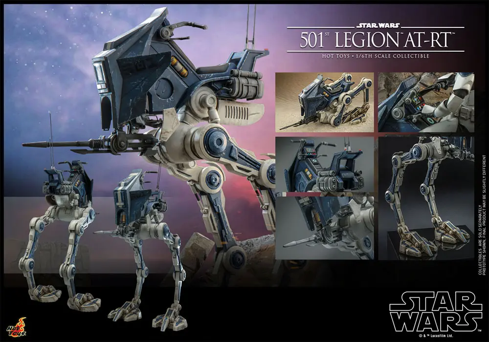 Star Wars The Clone Wars Action Figure 1/6 501st Legion AT-RT 64 cm product photo