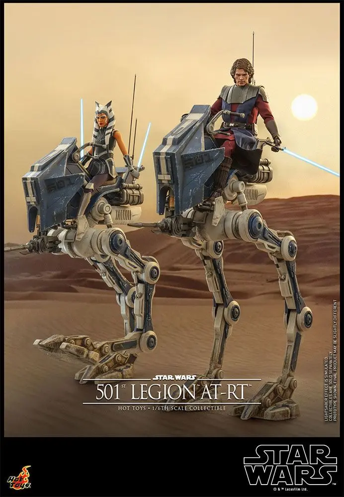 Star Wars The Clone Wars Action Figure 1/6 501st Legion AT-RT 64 cm product photo