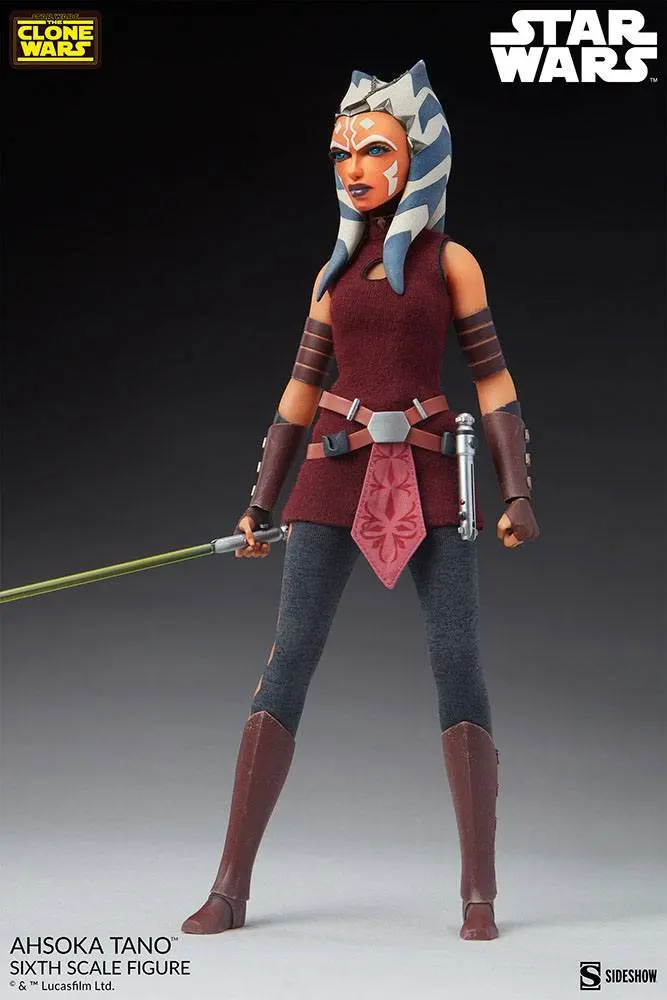 Star Wars The Clone Wars Action Figure 1/6 Ahsoka Tano 27 cm product photo