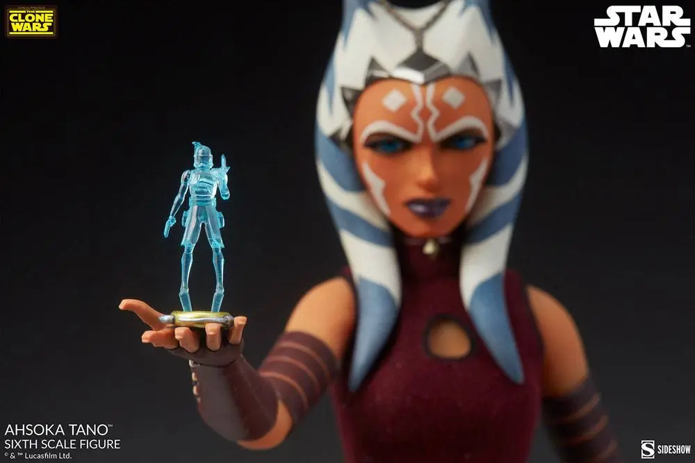 Star Wars The Clone Wars Action Figure 1/6 Ahsoka Tano 27 cm product photo