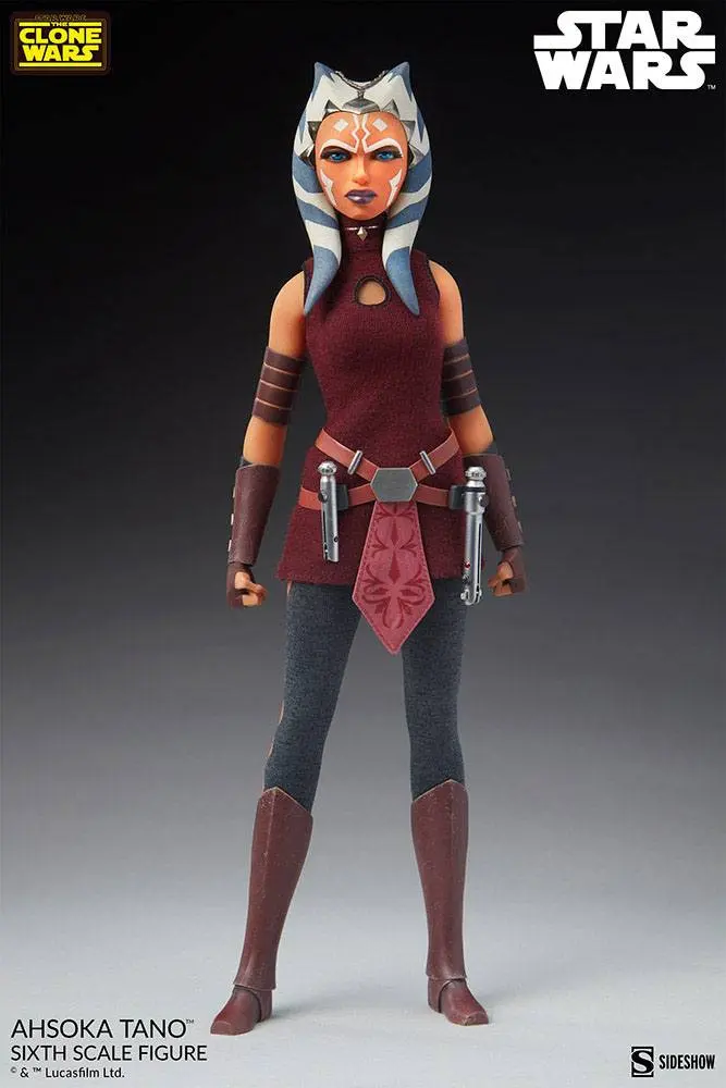 Star Wars The Clone Wars Action Figure 1/6 Ahsoka Tano 27 cm product photo