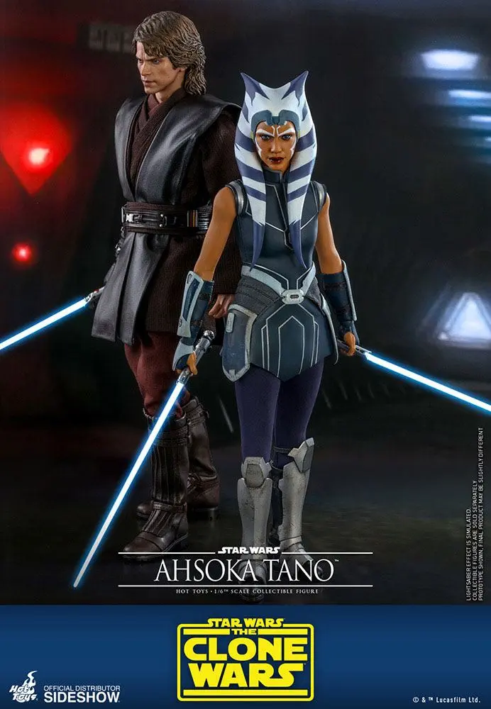 Star Wars The Clone Wars Action Figure 1/6 Ahsoka Tano 29 cm product photo