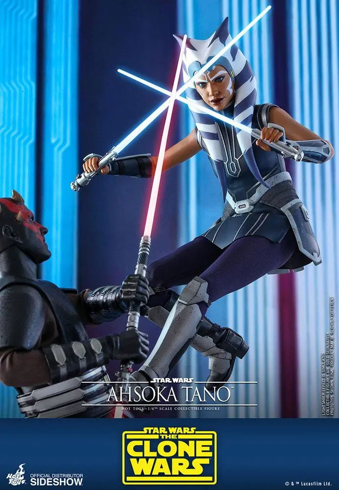Star Wars The Clone Wars Action Figure 1/6 Ahsoka Tano 29 cm product photo