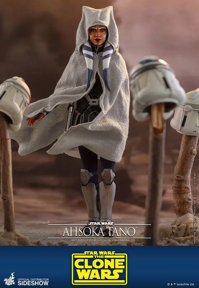 Star Wars The Clone Wars Action Figure 1/6 Ahsoka Tano 29 cm product photo