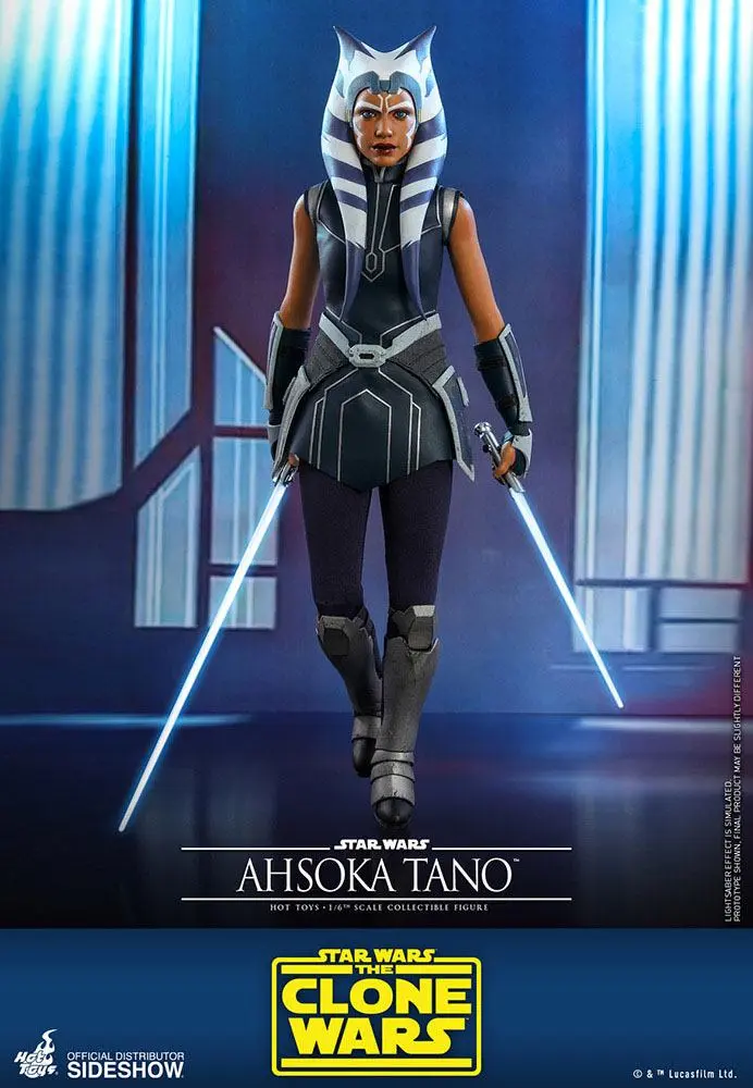 Star Wars The Clone Wars Action Figure 1/6 Ahsoka Tano 29 cm product photo