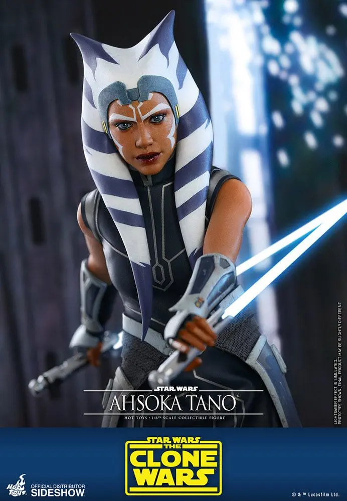 Star Wars The Clone Wars Action Figure 1/6 Ahsoka Tano 29 cm product photo