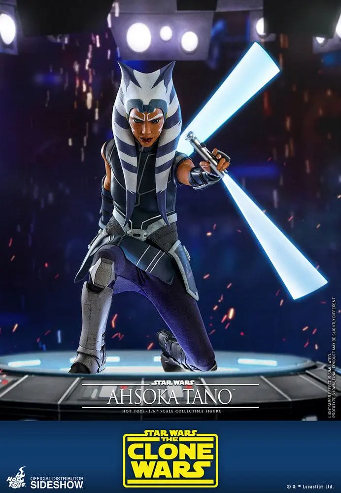 Star Wars The Clone Wars Action Figure 1/6 Ahsoka Tano 29 cm product photo