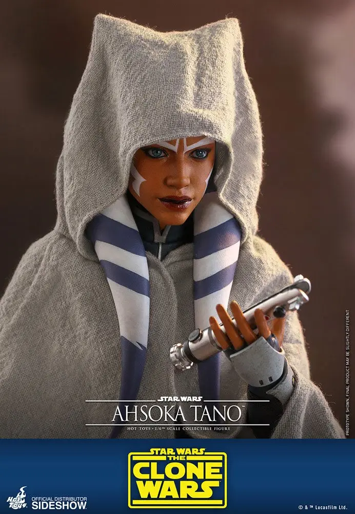 Star Wars The Clone Wars Action Figure 1/6 Ahsoka Tano 29 cm product photo