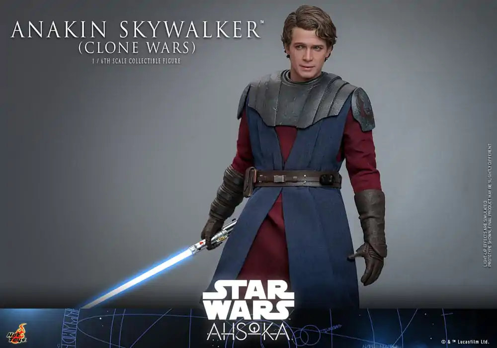 Star Wars: The Clone Wars Action Figure 1/6 Anakin Skywalker 31 cm product photo