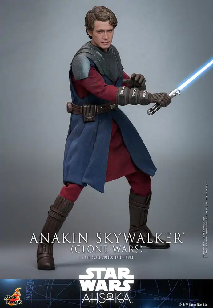 Star Wars: The Clone Wars Action Figure 1/6 Anakin Skywalker 31 cm product photo