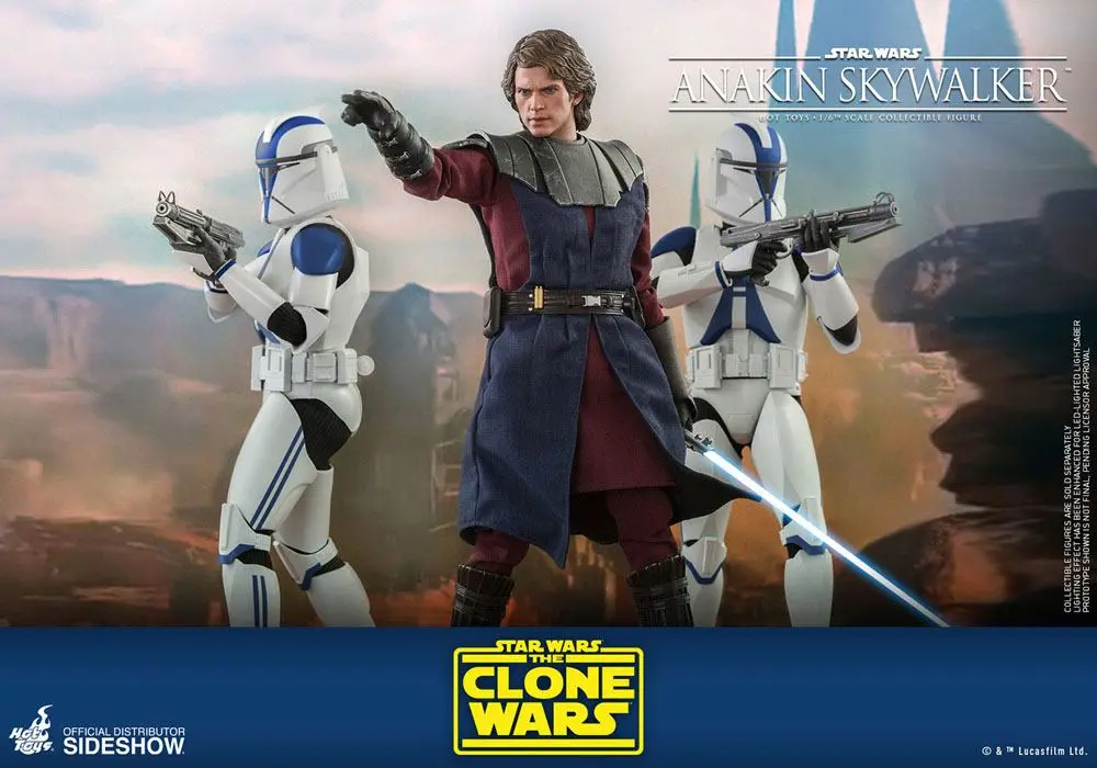 Star Wars The Clone Wars Action Figure 1/6 Anakin Skywalker 31 cm product photo