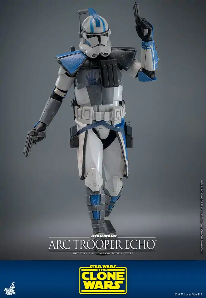 Star Wars: The Clone Wars Action Figure 1/6 Arc Trooper Echo 30 cm product photo