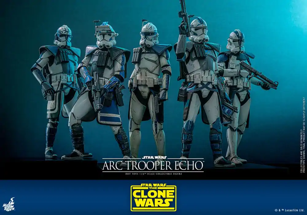 Star Wars: The Clone Wars Action Figure 1/6 Arc Trooper Echo 30 cm product photo