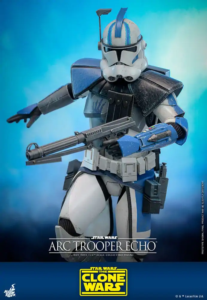 Star Wars: The Clone Wars Action Figure 1/6 Arc Trooper Echo 30 cm product photo