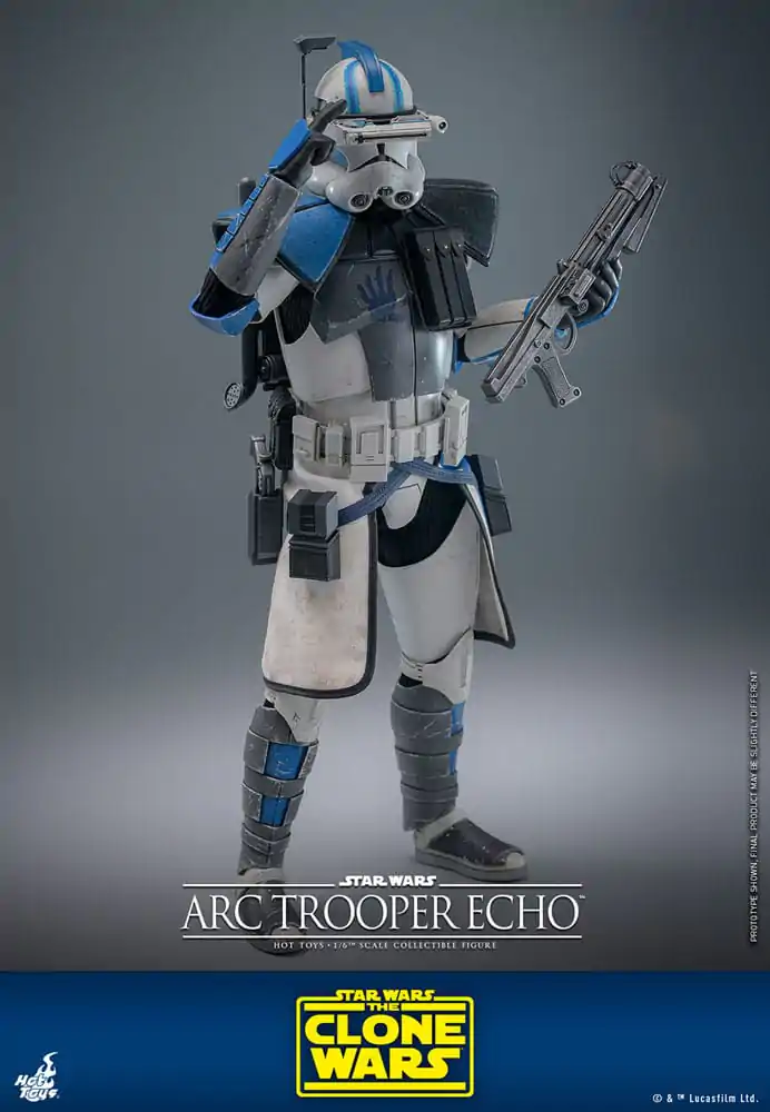 Star Wars: The Clone Wars Action Figure 1/6 Arc Trooper Echo 30 cm product photo