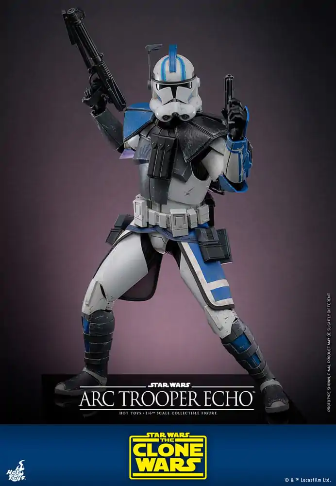 Star Wars: The Clone Wars Action Figure 1/6 Arc Trooper Echo 30 cm product photo