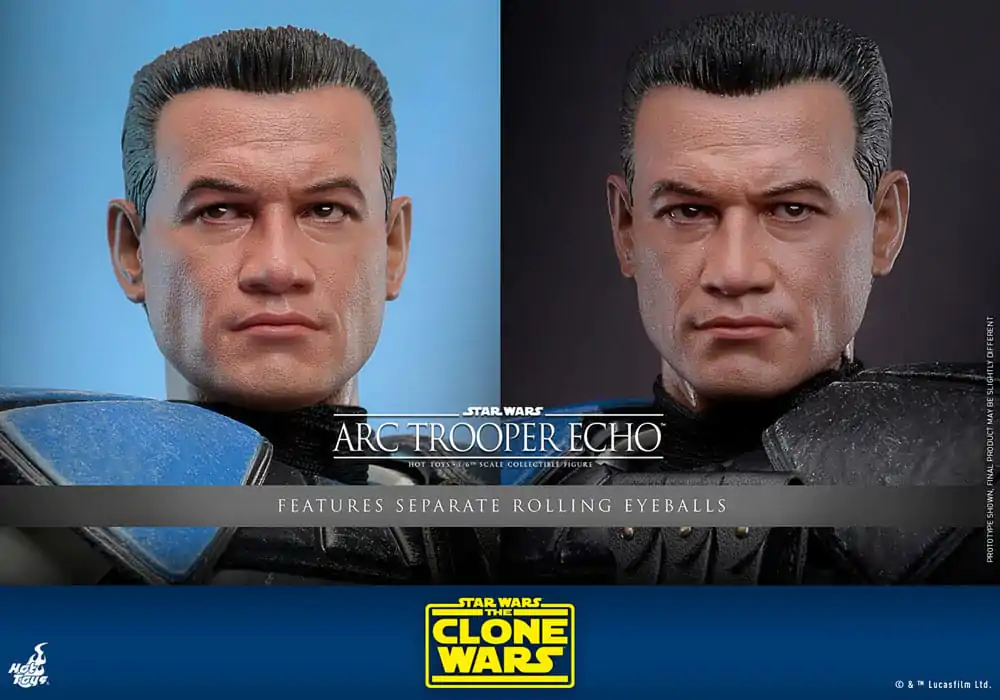 Star Wars: The Clone Wars Action Figure 1/6 Arc Trooper Echo 30 cm product photo