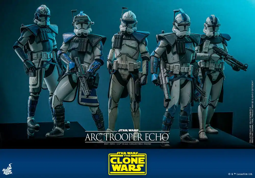 Star Wars: The Clone Wars Action Figure 1/6 Arc Trooper Echo 30 cm product photo