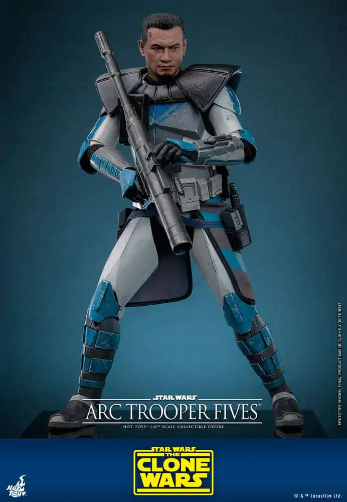 Star Wars: The Clone Wars Action Figure 1/6 Arc Trooper Fives 30 cm product photo