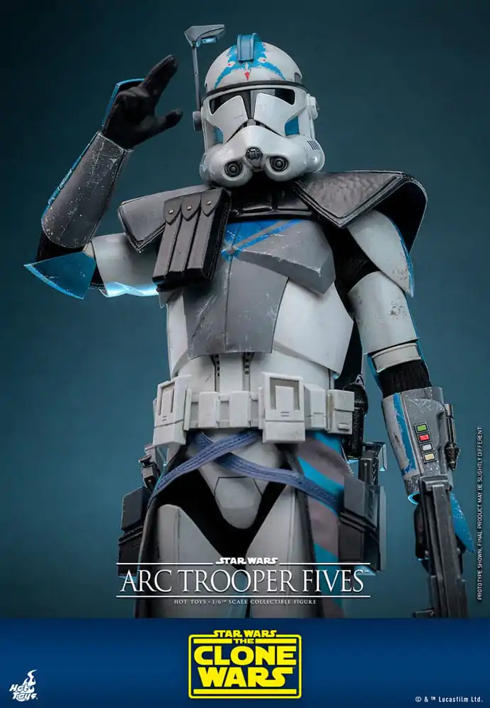 Star Wars: The Clone Wars Action Figure 1/6 Arc Trooper Fives 30 cm product photo