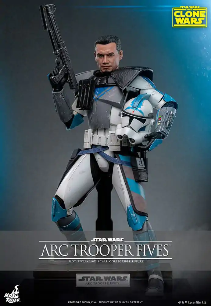 Star Wars: The Clone Wars Action Figure 1/6 Arc Trooper Fives 30 cm product photo