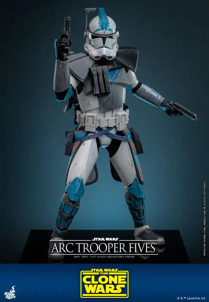 Star Wars: The Clone Wars Action Figure 1/6 Arc Trooper Fives 30 cm product photo