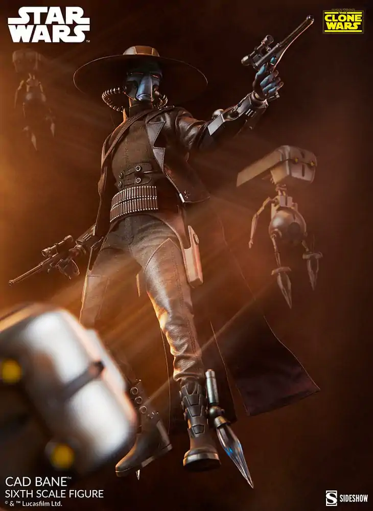 Star Wars The Clone Wars Action Figure 1/6 Cad Bane 32 cm product photo