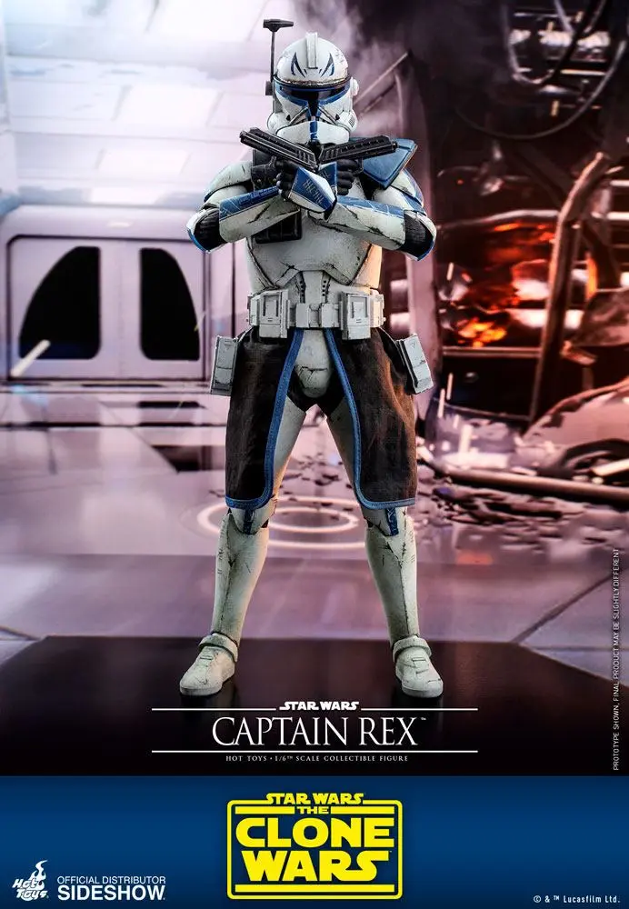 Star Wars The Clone Wars Action Figure 1/6 Captain Rex 30 cm product photo