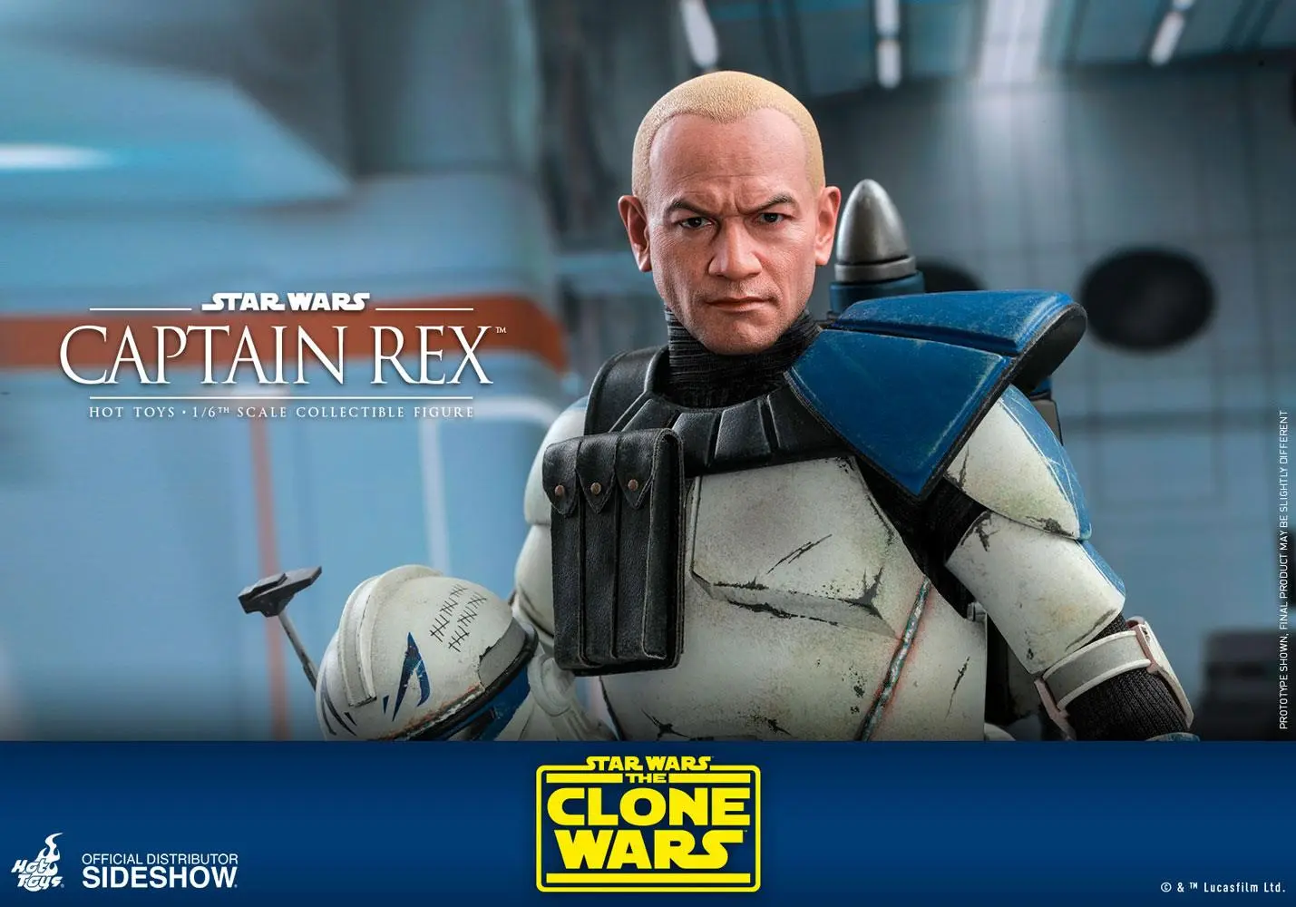 Star Wars The Clone Wars Action Figure 1/6 Captain Rex 30 cm product photo